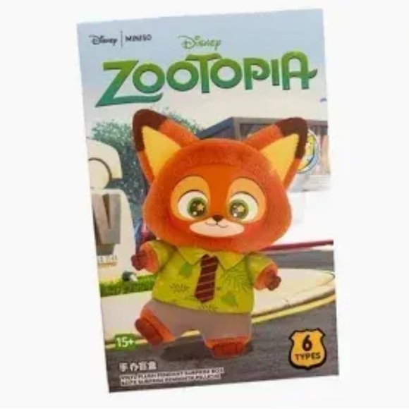 Miniso Other - Miniso Disney ZOOTOPIA SERIES Vinyl Plush Single Blind Box!